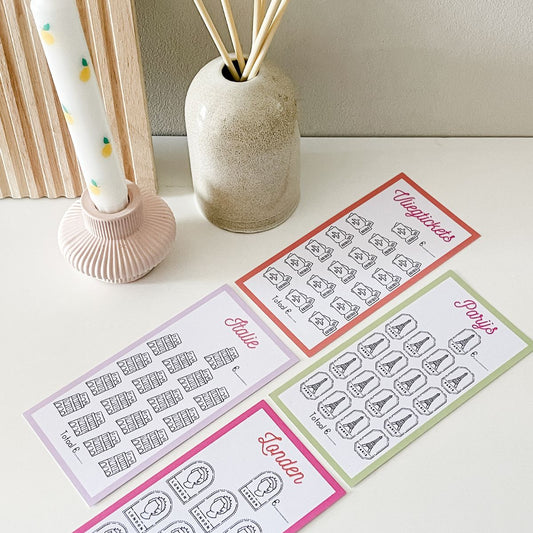 A6 Spaarchallenge London - Budget Binder