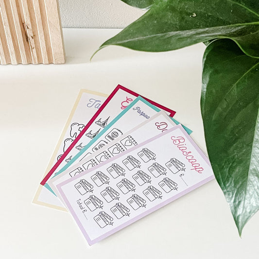 A6 Spaarchallenge tandarts - Budget Binder