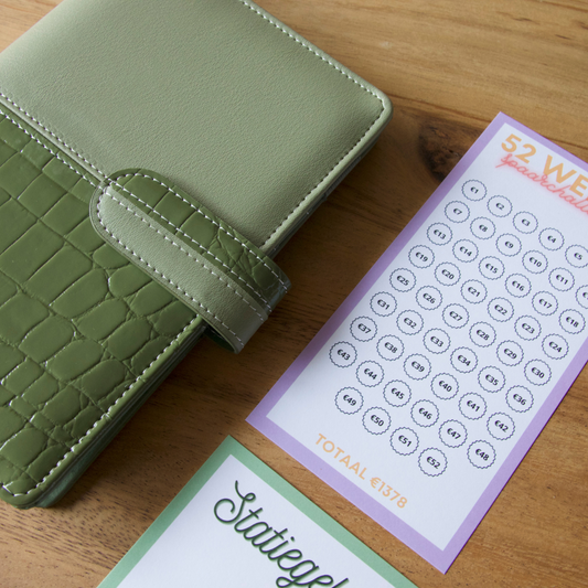 Deluxe budget binder olijf - Budget Binder