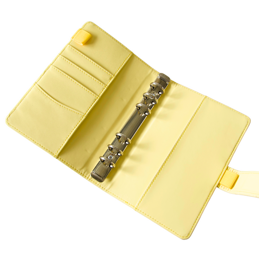 Croco budget binder zacht geel - Budget Binder