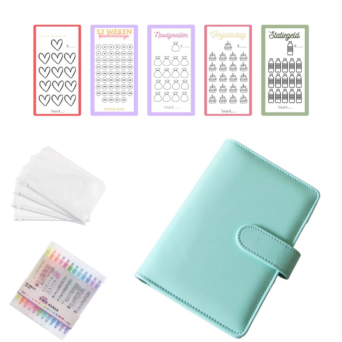 A6 Budget Binder Startset mint