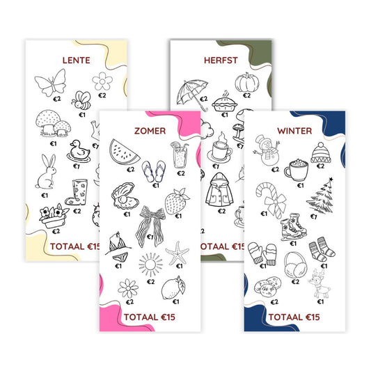 A7 Spaarchallenge 4 seizoenen