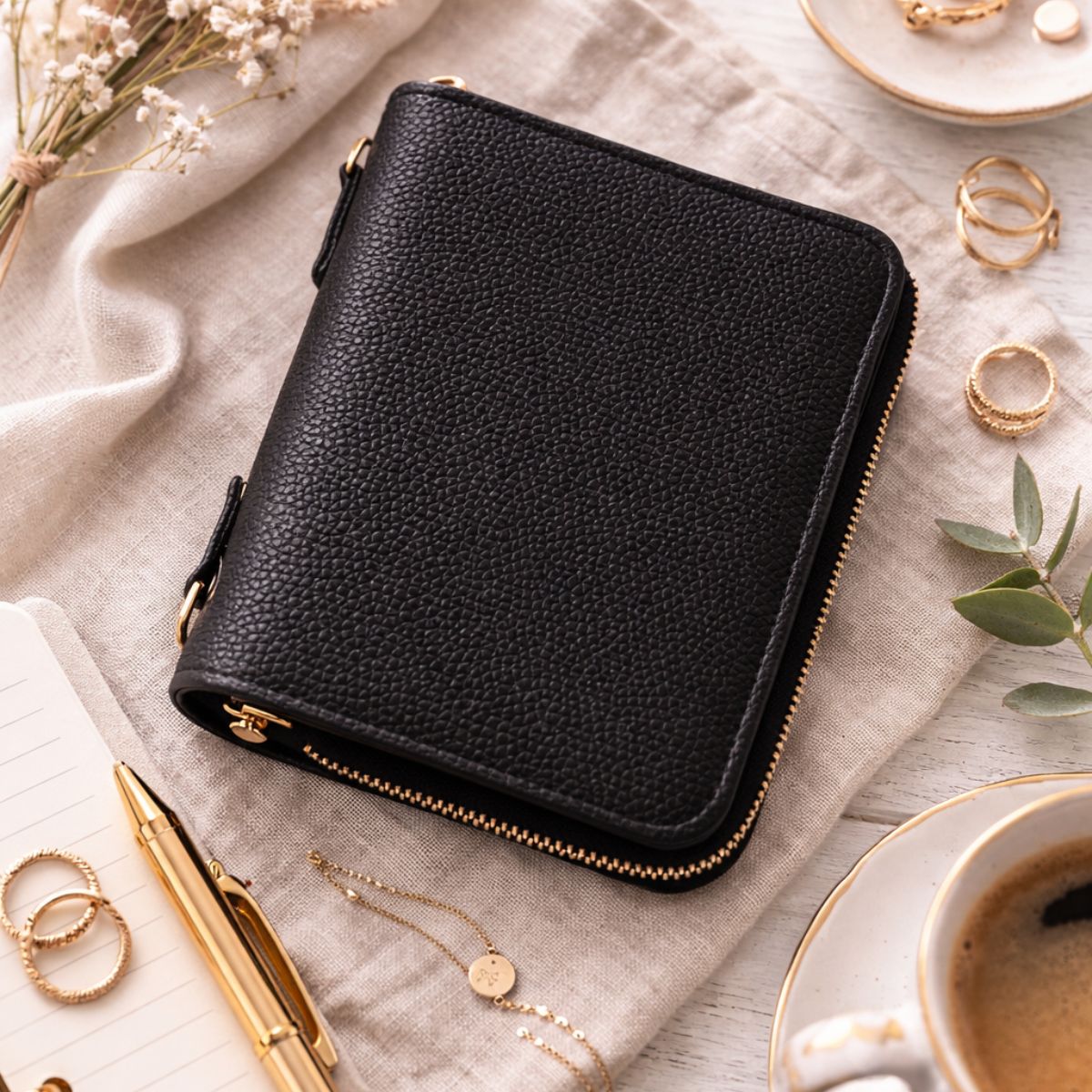 A7 Budget Binder met Rits Zwart - Budget Binder