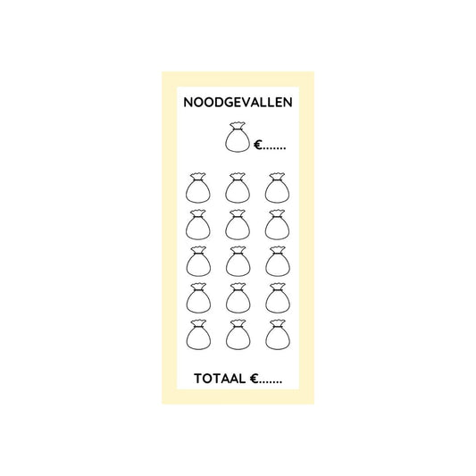 A7 Spaarchallenge noodgevallen