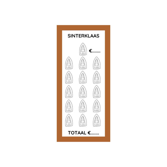 A7 Spaarchallenge sinterklaas