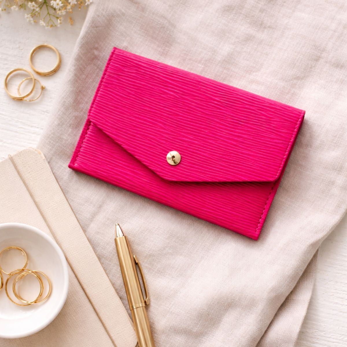 Wallet to go Hot Pink - Budget Binder