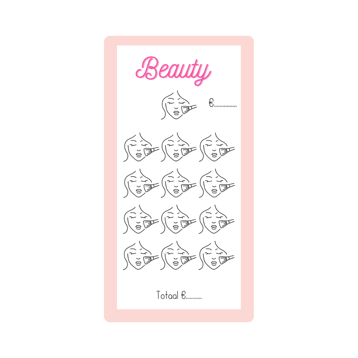 Spaar challenge beauty - Budget Binder